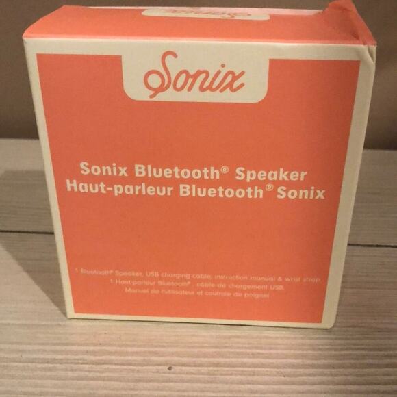 Sonix Bluetooth Speaker NIB Pink - Picture 1 of 5